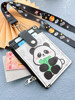 Lanyard Student Campus Meal Card Bus Card Protective Cover Anti-Lost Cute Badge Holder Transparent Card Holder Neck Card Holder