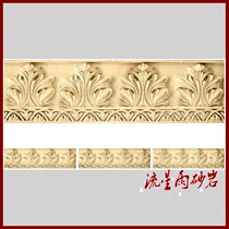Meteor shower sandstone relief glass fiber reinforced plastic skirting line sand and rock edge floral line home decoration hotel decoration material