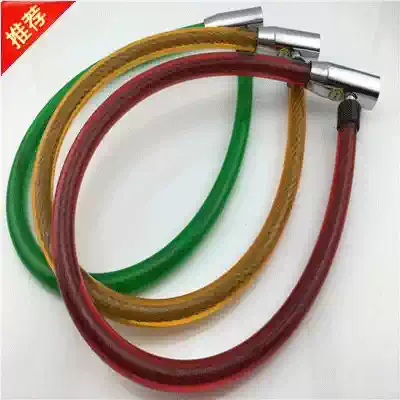Huilong bicycle lock electric car lock wire rope braided lock ring lock copper core lock thickened steel cable lock