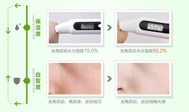 曦 雨 奶 嫩嫩 Tẩy tế bào chết da chết mặt cơ thể nam nữ sâu làm sạch mụn đầu đen chà tẩy da chết innisfree