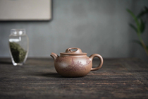 Taoying sand art Yixing original mine purple sand craft pot maker full hand-made raw ore green ash mud cow cover pot 250CC