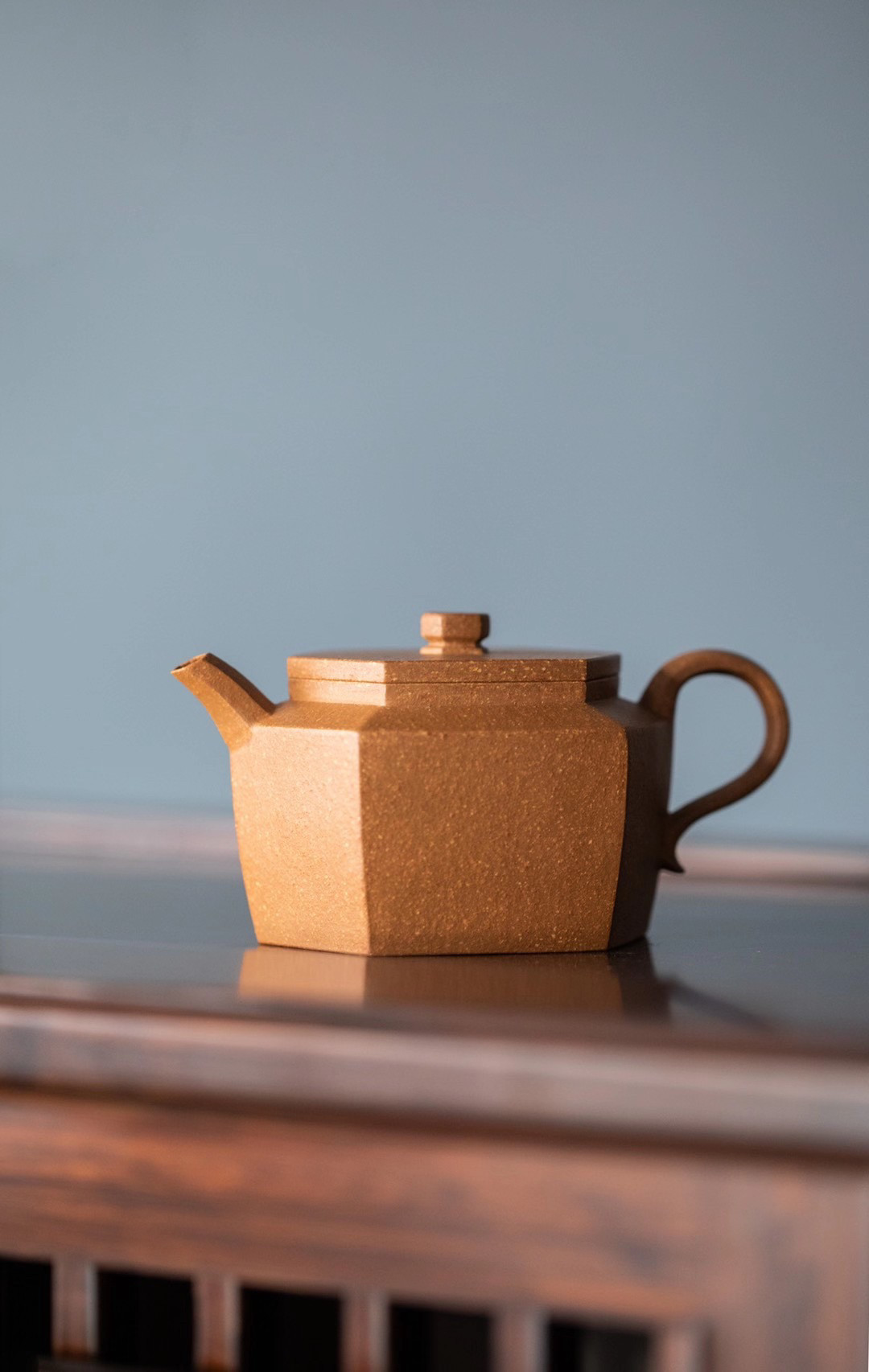 Ceremony sand Yixing original purple sand process pot famous famous sunyellow section sunhuang bamboo ancient wells pot 180CC