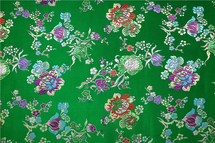 gió của Trung Quốc thổ cẩm Tây Tạng chiếc váy đầy màu sắc hoa mô phỏng jacquard damask vải DIY handmade vải vải - Vải vải tự làm