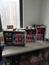 Drying room dew point temperature CO2 display FT-TDWC 823B