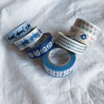 Full shop full RMB49  MT running rabbit set gauge ruler text column Fun small flowers bluebird cat face spot adhesive tape