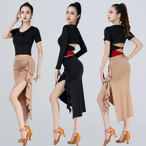 Элитная юбка для взрослых, спортивная одежда, комплект, с акцентом на бедрах