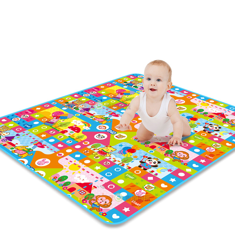 Baby children Baby crawling mat thickened folding climbing mat Outdoor picnic mat Foam beach boutique game blanket