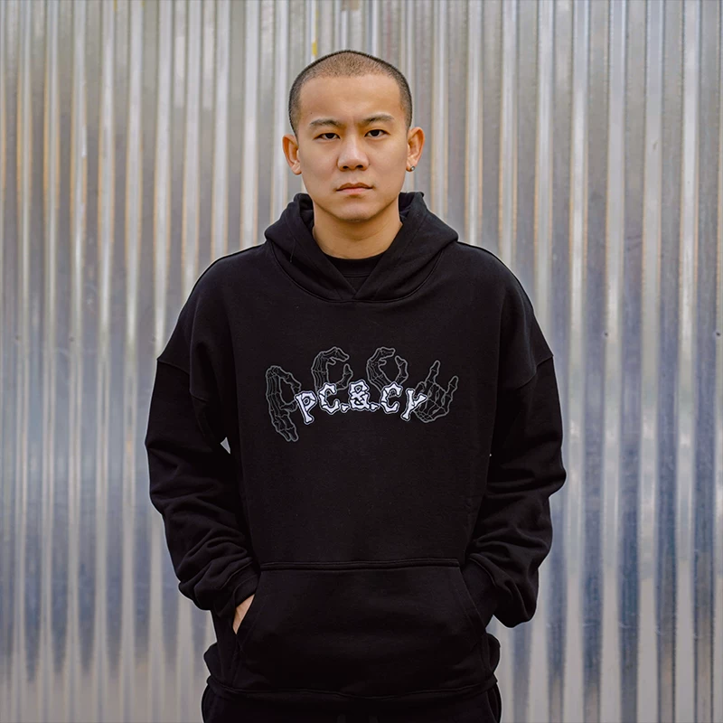 CRAZYYOUNG ×PROCITY совместная толстовка стиль Cao Fang мужская и женская модная брендовая хлопковая толстовка американский casual