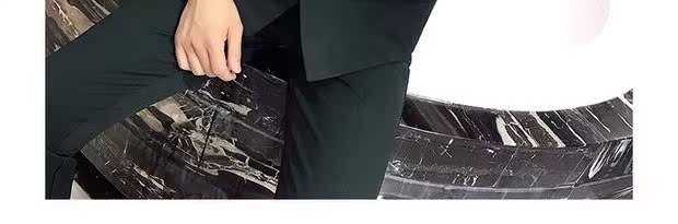 Phù hợp với màu xanh lá cây phù hợp với nam tay dài mùa thu mỏng đôi ngực rắn màu nhỏ phù hợp với bộ đồ cưới hai mảnh áo vest nam hàn quốc