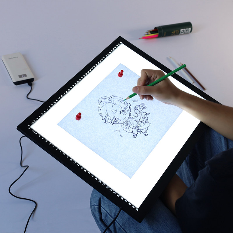 A4A3A2コピーテーブル、トレーシングボード、半透明描画・トレースツール、プロ仕様LED半透明ライティングテーブル、描画・照明ボード