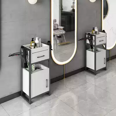 Barber shop Hair salon tool cart tool cabinet Hair salon beauty salon supplies trolley shelf Product cabinet