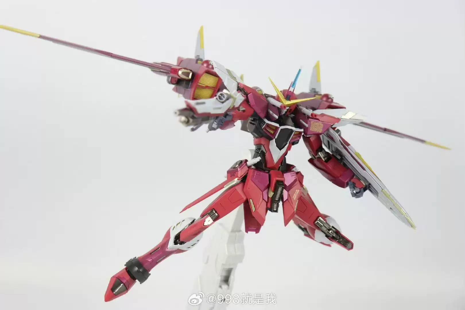 大班 8831 MG Infinite Justice Soul Limited SEED MB 1/100 Water Post Assembly Model Robot
