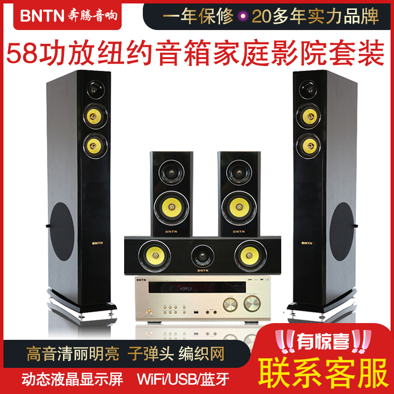 BNTN Wanma Pentium 58 Power amplifiers New York sound box Home Cinema Acoustics 5 1 Home Karok Suit