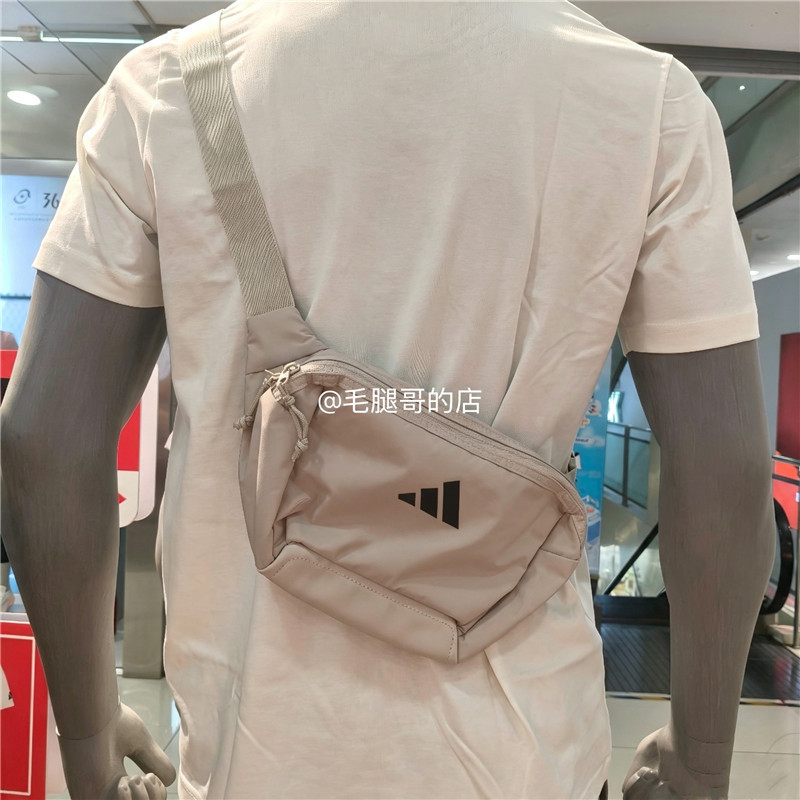 Adidas Adidas Men's and Women's Single Shoulder Crossbody Chest Bag Outdoor Sports Commuting Waist Bag Mobile Phone Bag Kf0141
