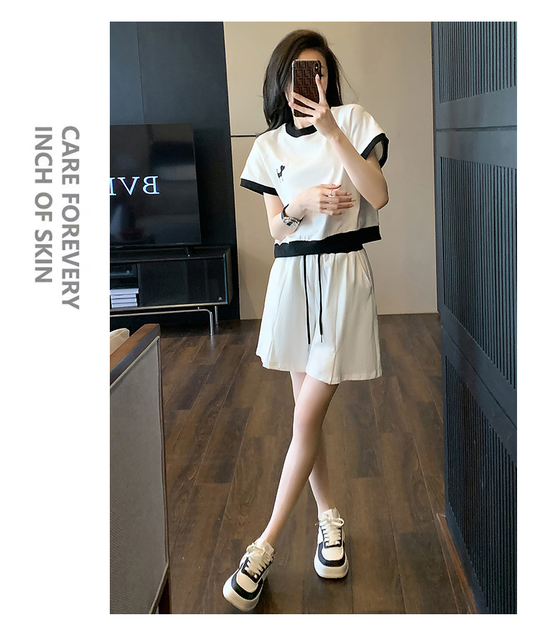 B0953 1120K ĐỒ BỘ NỮ DONREIC NGẮN TAY MÙA HÈ TRÔNG TRẺ HƠN TUỔI THỜI TRANG NỮ G04 SẢN PHẨM MỚI