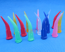 All plastic TT curved needle oblique AB glue needle tapered needle screw needle syringe needle dispensing machine Needle Needle