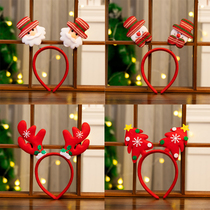 Christmas Decorations Childrens Headwear Gifts Small Gifts Deer Corner Head Hoop Seniors Head Buttons Snowman Head Stirrup Christmas Costume