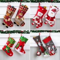 Christmas Socks Gift Bags Seniors Children Great Gift Candy Socks Christmas Decorations Christmas Tree Pendant Pendant