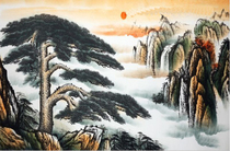 Ceramic tile background wall living room Hall TV background wall tile art color carving antique brick cultural fossil welcome pine