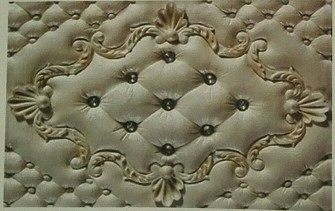 TV background sofa Background sandstone leather striped wall brick embossed living room mural resin Art wall Culture Stone 400