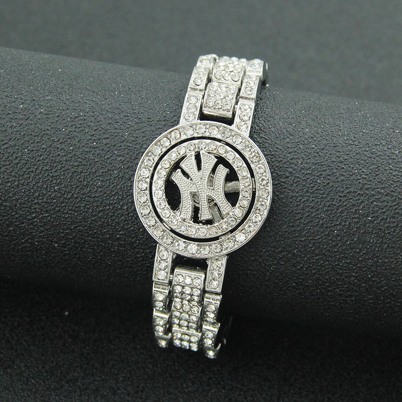 Ms Watch Newyork Rotatable American Hip-Hop Style Full Diamond Dollar Cross Men's Bracelet Ms Watch Newyork Rotatable American Hip-Hop Style Full Diamond Dollar Cross Men's Bracelet