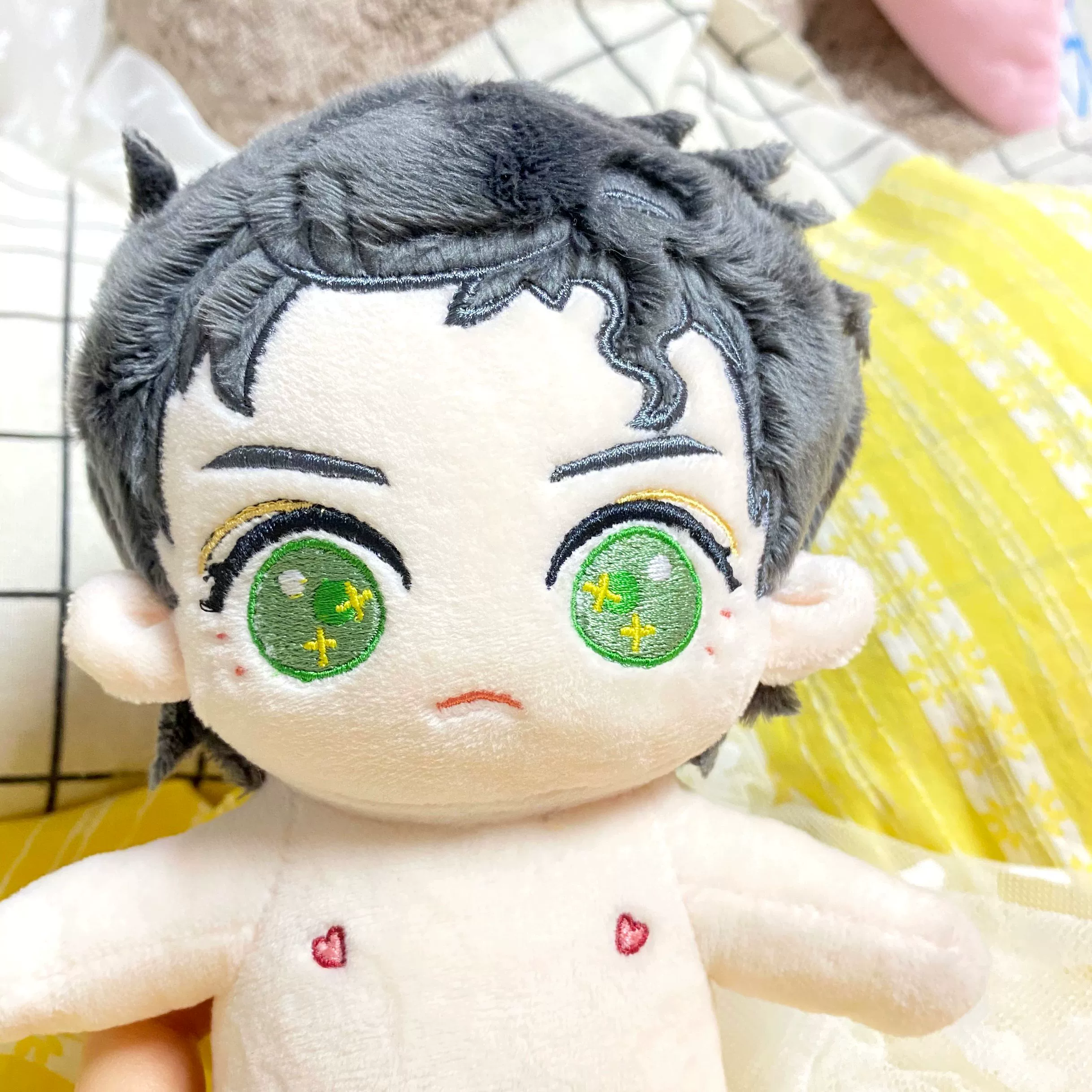 COSJK Anime Jojo’s Bizarre Adventure Kakyoin Noriaki Kujo Jotaro Cosplay Cartoon Plush Stuffed Dolls Change Suit Toy Pillow Gift 20cm -Zentai shop online O1CN010X9qBg1I8QT0yPAj2 !!931350848.jpg