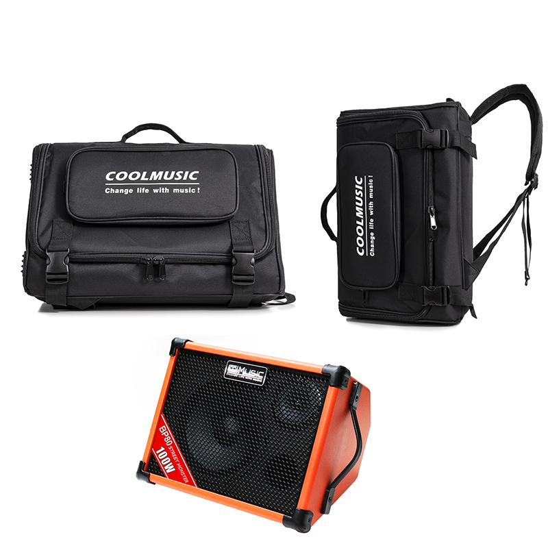 Cool Music BP80 Sound Luggage Outdoor Performance Speaker Universal Portable Handbag Travel Double Shoulder Bag