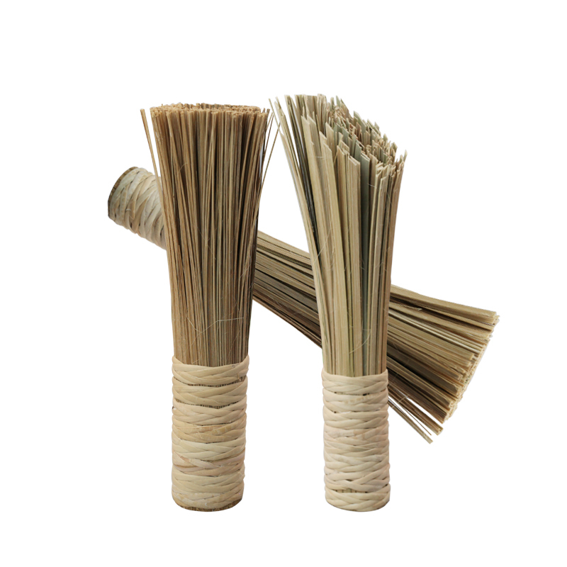 Bamboo Pot Brush, Traditional Cooking Broom, Non-Stick Pan Brush, Kitchen and Restaurant Special Tool, Commercial Use