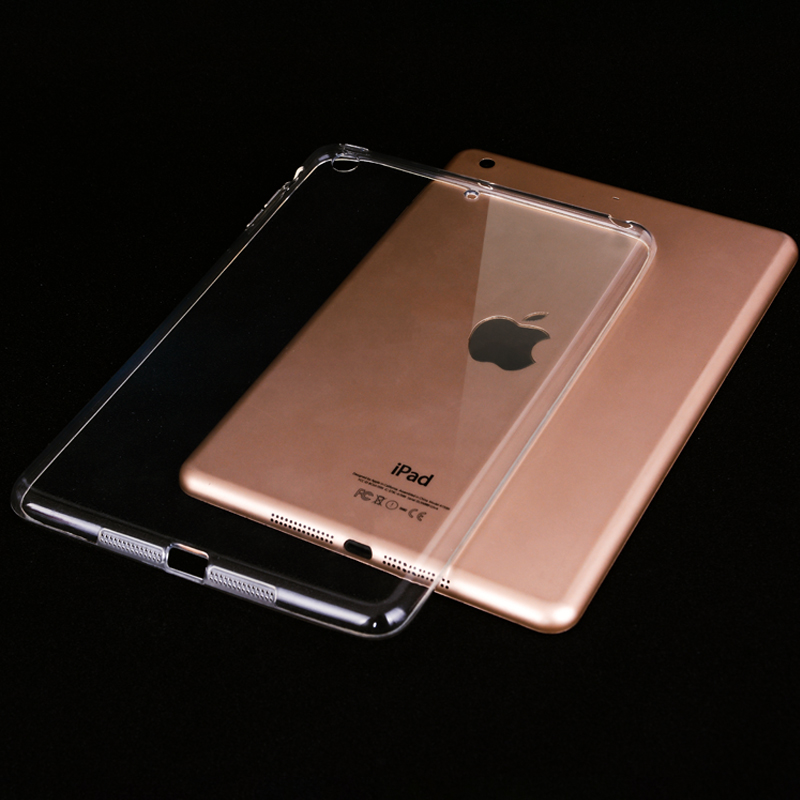 Blueprint Teng Apple ipad34 Pro12 9 Flat Protective Sleeve air2 Transparent Soft Shell Silicone Mini Anti-Fall Tide