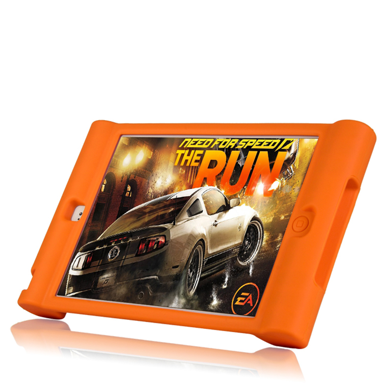 ipadmini123 protective sleeve pure silicone full-wrapped edge flat Air2 Mini 4 soft cover anti-fall 56 housing bracket