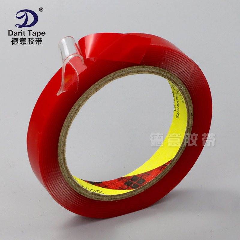 3M transparent acrylic adhesive tape with 1mm thick powerful traceless waterproof glass foam special adhesive tape
