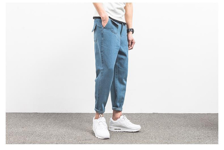 Jeans pour adolescent Sarouel en coton pour été - Ref 1460870 Image 14
