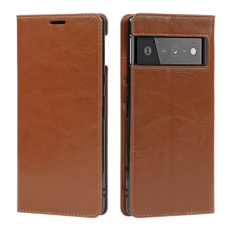 Suitable for Google Pixel 10 Pro XL Phone Case, Genuine Leather Pixel 10/9/8/7/6 Stand Protective Case, Pixel 9A/8A/7A Magnetic Flip Cover Card Holder Protective Case, Full Coverage Anti-Drop Suitable for Google Pixel 10 Pro XL Phone Case, Genuine Leather Pixel 10/9/8/7/6 Stand Protective Case, Pixel 9A/8A/7A Magnetic Flip Cover Card Holder Protective Case, Full Coverage Anti-Drop