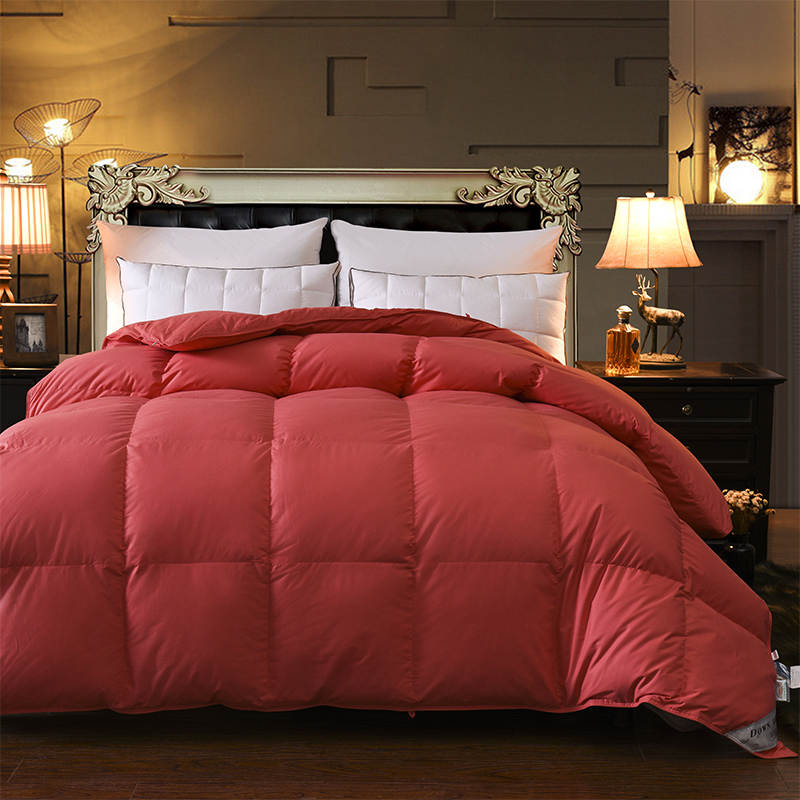 Rolls bông 40 133 100 Xuống chống chăn nhà chăn lông không cần phải tự khoan xuống tính không có âm thanh - Quilt Covers 	chăn phao 5 món