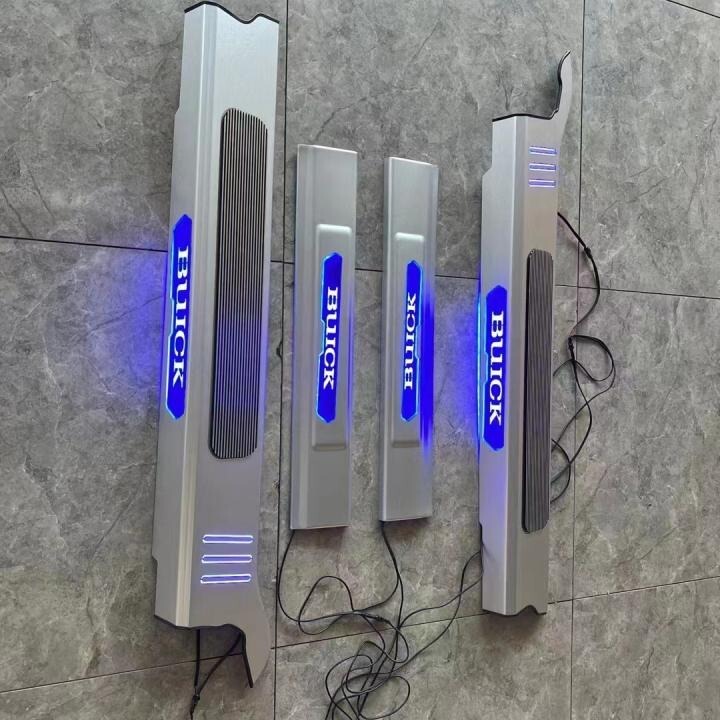 Suitable for 11-26 Year Gl8 Fat-Head Fish Model 652t Front Door Illuminated Threshold Strip 25S Middle Door Stainless Steel Welcome Pedal