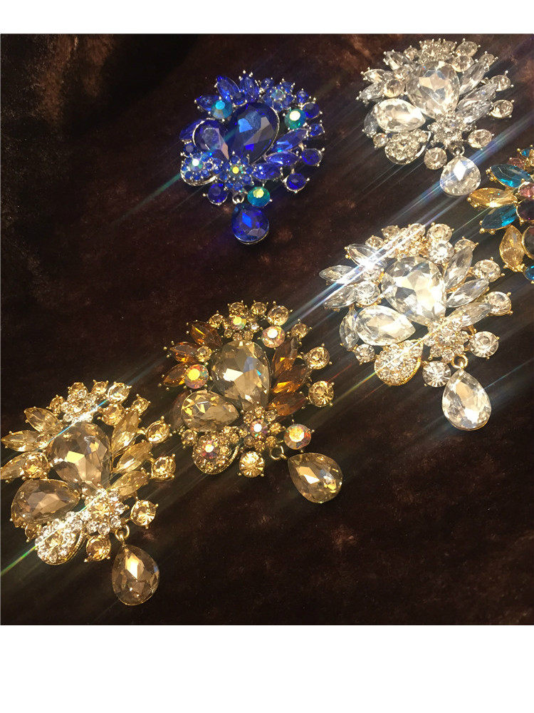 Broche femme en cristal autrichien - Ref 1174034 Image 19