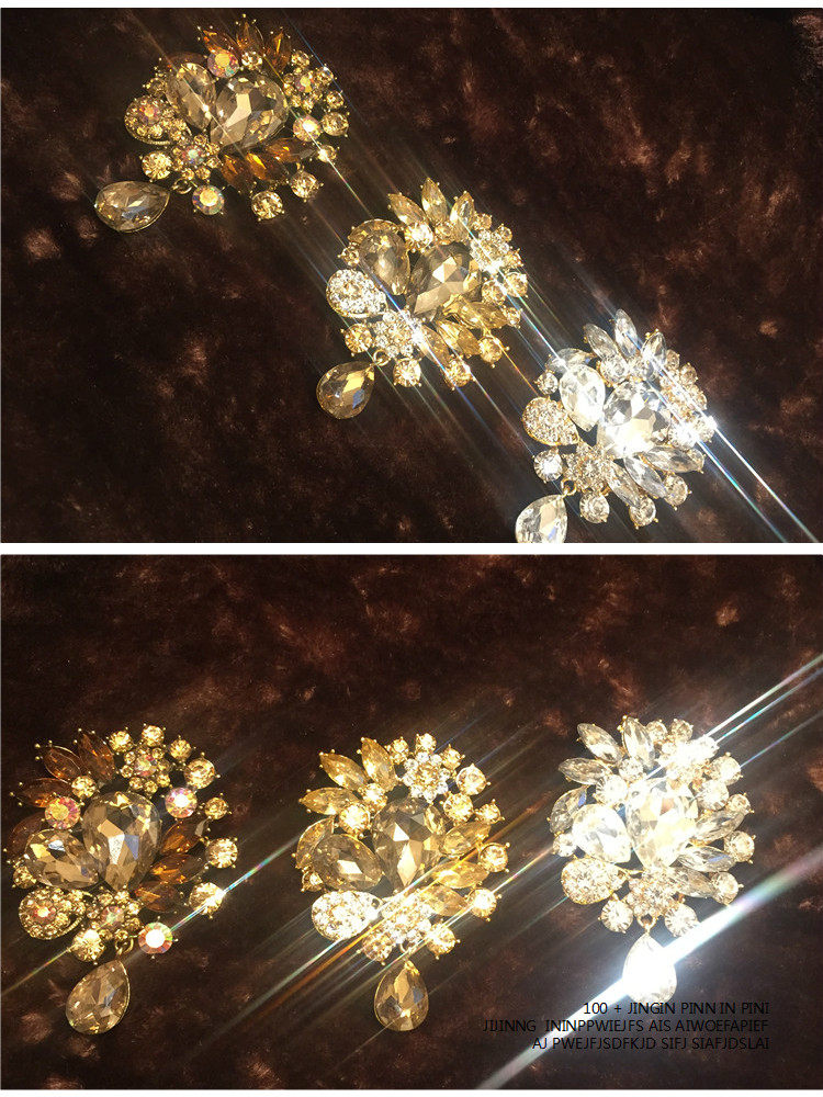 Broche femme en cristal autrichien - Ref 1174034 Image 17