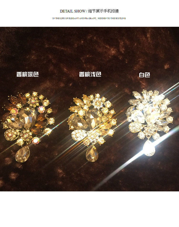 Broche femme en cristal autrichien - Ref 1174034 Image 12