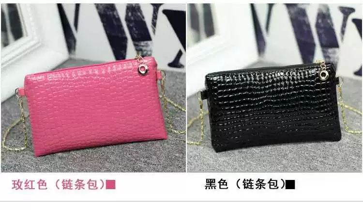 Cá sấu túi nhỏ vai túi Messenger túi lady bag tay thay đổi túi máy mới của Hàn Quốc mùa xuân và mùa hè mini túi xách