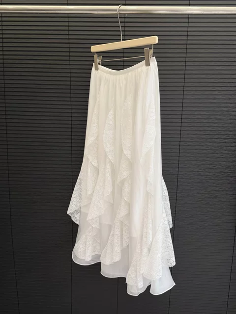 Cangmei Women's Clothing - Petal Elastic Waist Skirt (It's Recommended to Order a Size Smaller!)