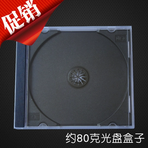 80 модель Black Bottom Box CD (09 Black Single CD CD CD CD пустая коробка прозрачная черная нижняя одиночная однопользованная диск CD -адрес