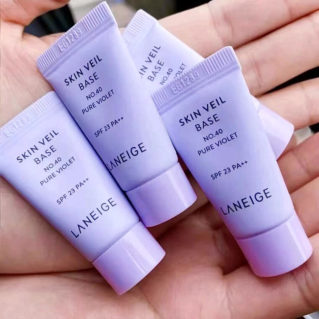 New version Korea lanegel Lanchee Snow Yarn Isolation Cream 10ml mid-sample Flawless Sunscreen Moisturizing Makeup Front Breast