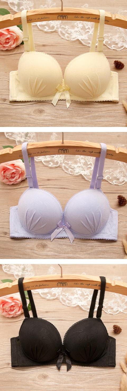 Kiểu ống hàng đầu ít phụ nữ học sinh trung học cơ sở áo lót nhỏ tụ tập chống ánh sáng ren gợi cảm không có vòng thép áo ngực noi y cao cap 