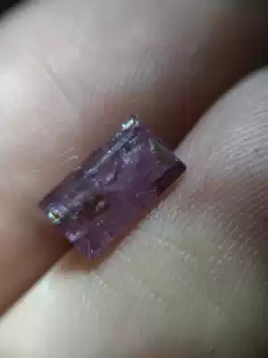 Fushan Stone Natural Manganese Fushan Stone Nude Stone Rare Gem Purple 1 45ct