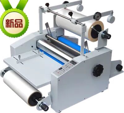 New small laminating machine with post-paper rewinding function-Adhesive laminating machine-Heating laminating machine