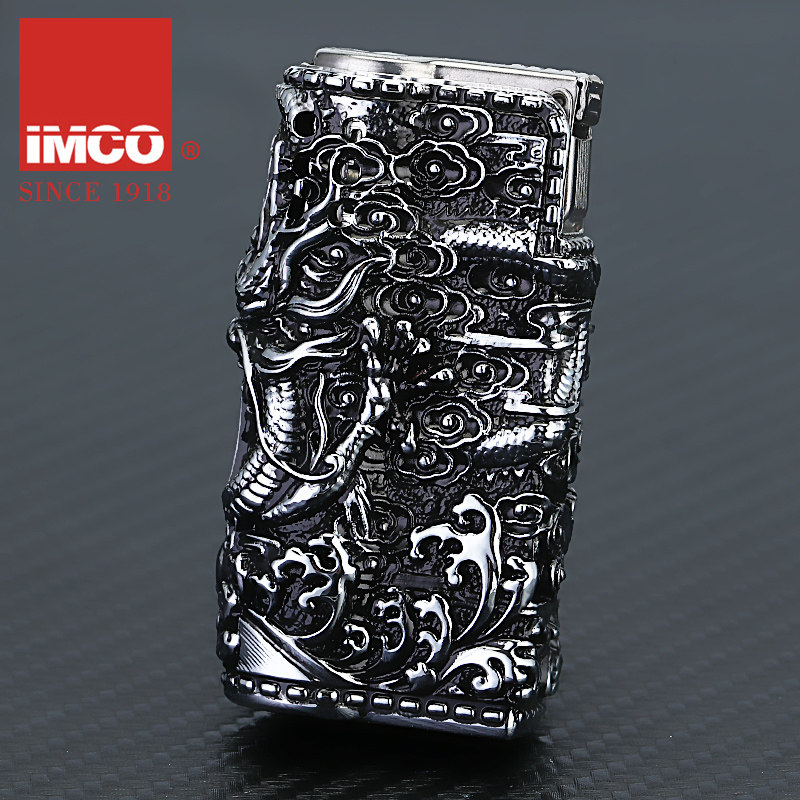 IMCO6700 Thickened love Cool kerosene lighter armor windproof old vintage Antique Personality Creative Smoking