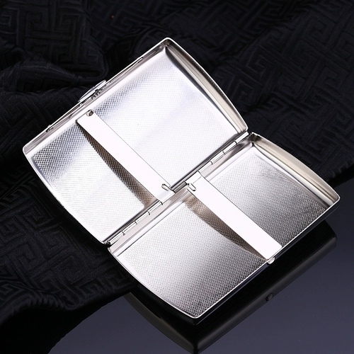 Маленький портативный металлический ультратонкий креативный портсигар подходит для мужчин и женщин, делается под заказ