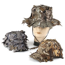 Leaf camouflage Benny hat Male summer army fan special forces tactical Geely suit outdoor fishing quick-drying cap