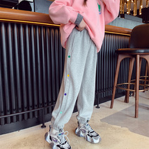 Girl Gush Pants Integrated Suede Autumn Winter Outwear Sweatpants Tennis Red Girl Dress 2022 New Wave Trendy Trackpants