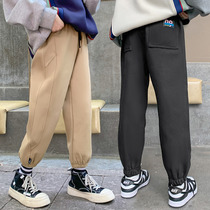 Girl Plus Suede Pants Integrated Suede Autumn Winter Outwear Sports Pants Tennis Red Girl Dress 2022 New Wave Trendy Sweatpants